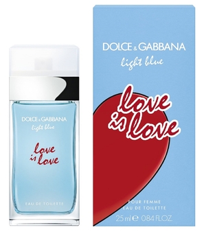 Light Blue Love Is Love Pour Femme
